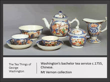 Load image into Gallery viewer, TEA TALKS: The Tea Things of Thomas Jefferson &amp; George Washington
